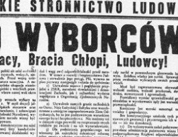 sfalszowane wybory